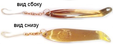 Блесны фирмы Puustjarven Viehe. Модель Nypy 6,5